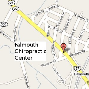Falmouth Chiropractic Center Search Map